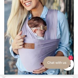 Tuck and Bundle wrap baby carrier- Lavender Grey OS